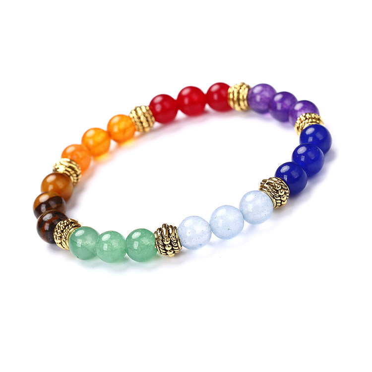Natural Stone Wheel Agate Emperor Accessories Bracelets