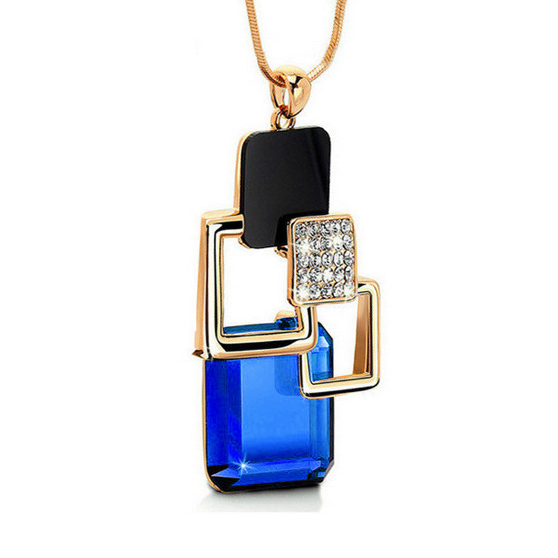 Women's Chain Korean Fashion Clothes Accessories Retro Necklaces