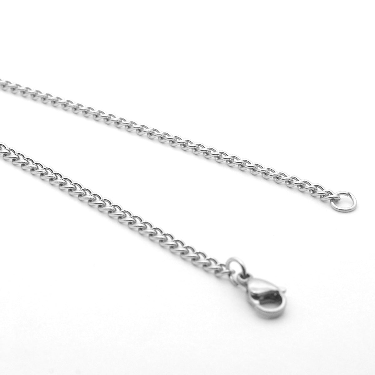 Curb Unisex Titanium Steel Accessories Stainless Necklaces