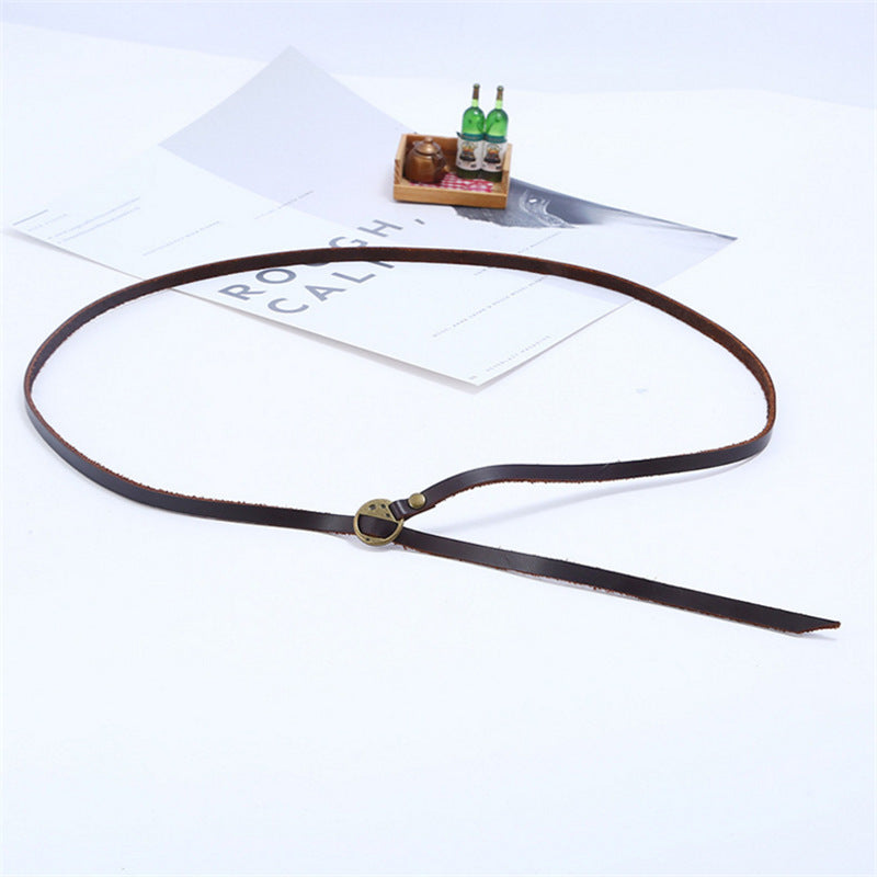 Women's & Men's Punk Simple Fashion Five Circles Pressed Belts