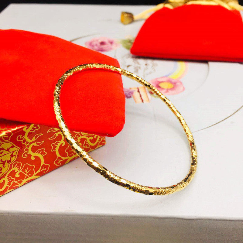 Car Colored Thread Korean Style Closed Bracelet