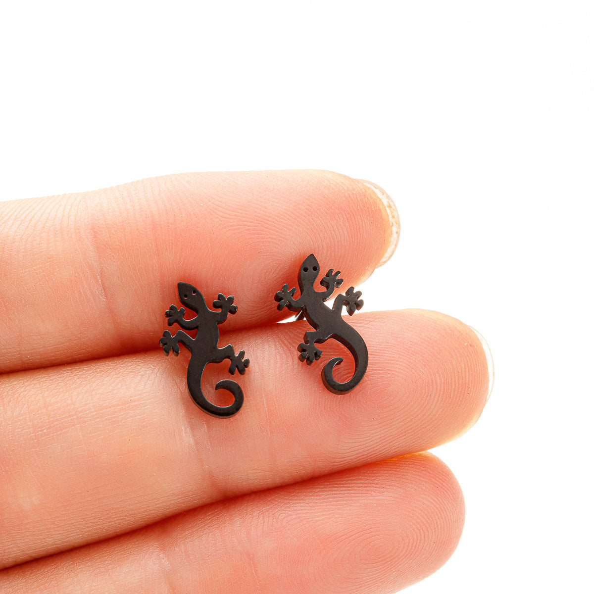 Niche Bag Simple Personality Reptiles Gecko Earrings