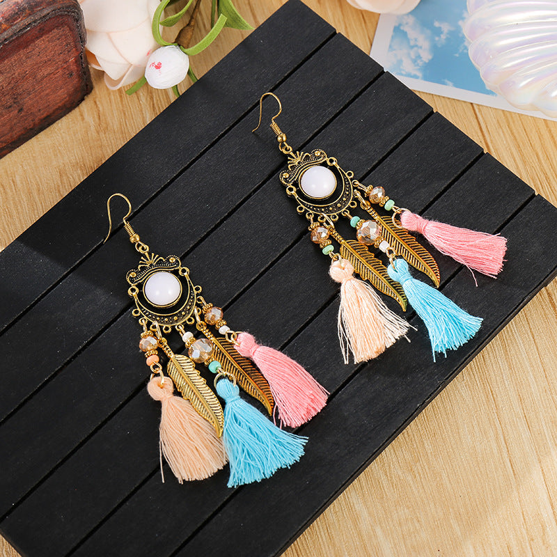 Spot Drill Vintage Alloy Your Daisy Earrings