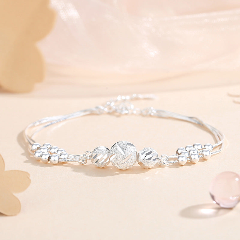 Women's Sterling Sier Light Luxury Minority Design Bracelets