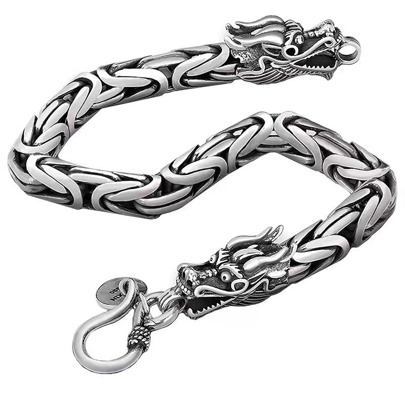 Men's Vintage Double-headed Keel Gothic Punk Dragon Bracelets