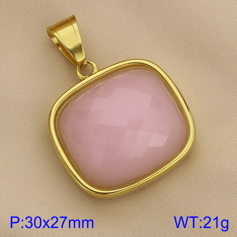 Elegant High Sense Square Multicolor Retro Pendants