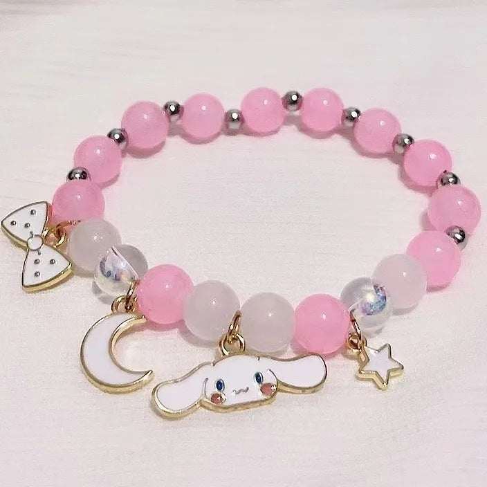 Clow Beaded Crystal Cute Sweet Soft Bracelets