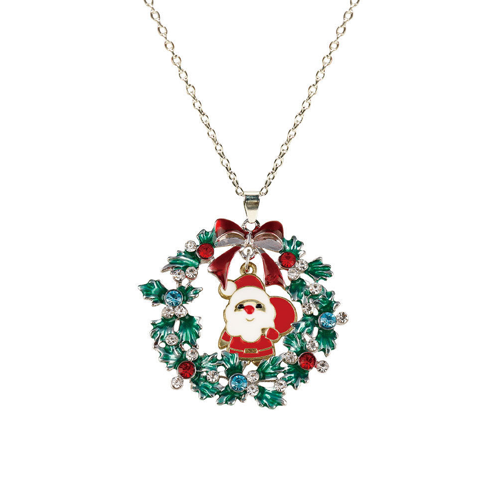 Christmas Diamond Garland Popular Sweater Chain Necklaces