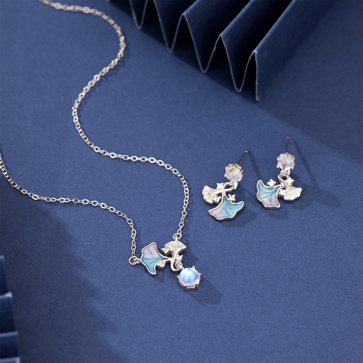 Women's Moonlight Small Apricot Suit Light Luxury Minority Mori Style Necklaces