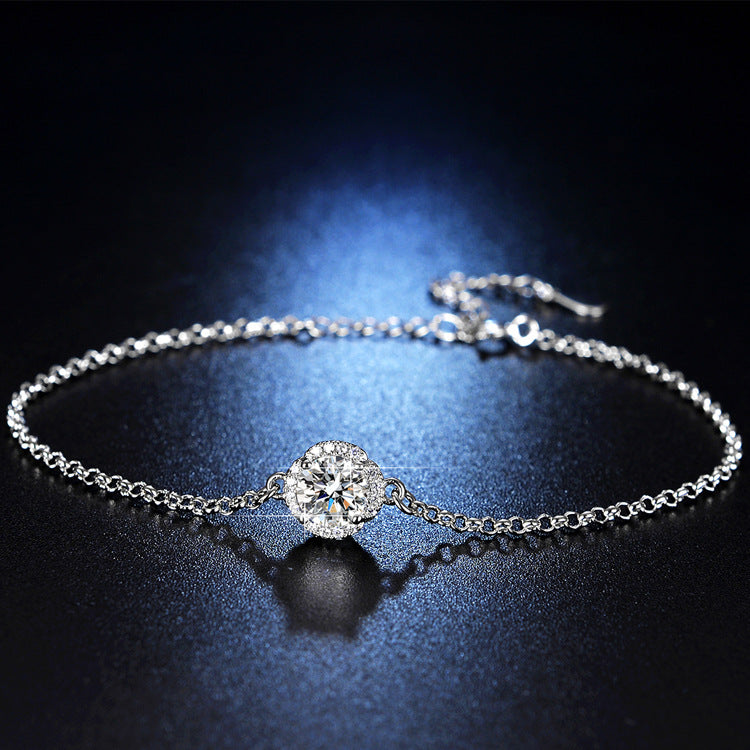 Live Streaming On Square Bag Round Karat Fashion Bracelets