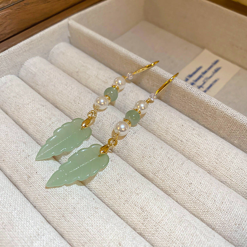 Ink Female Niche Design Ear High Earrings