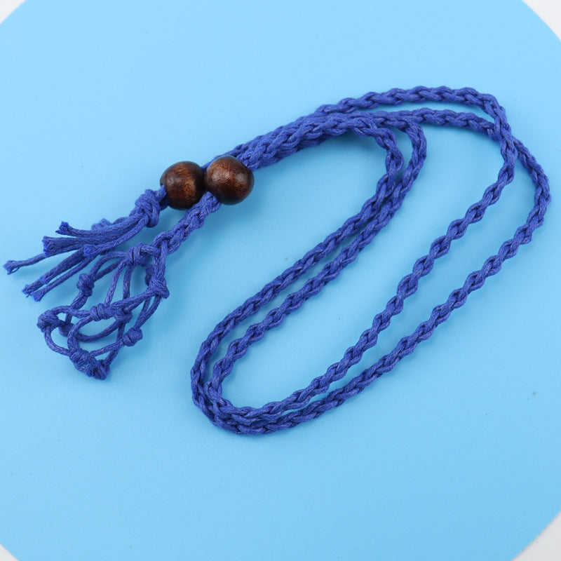 Adjustable Telescopic Net Pocket Hand-woven Without Necklaces