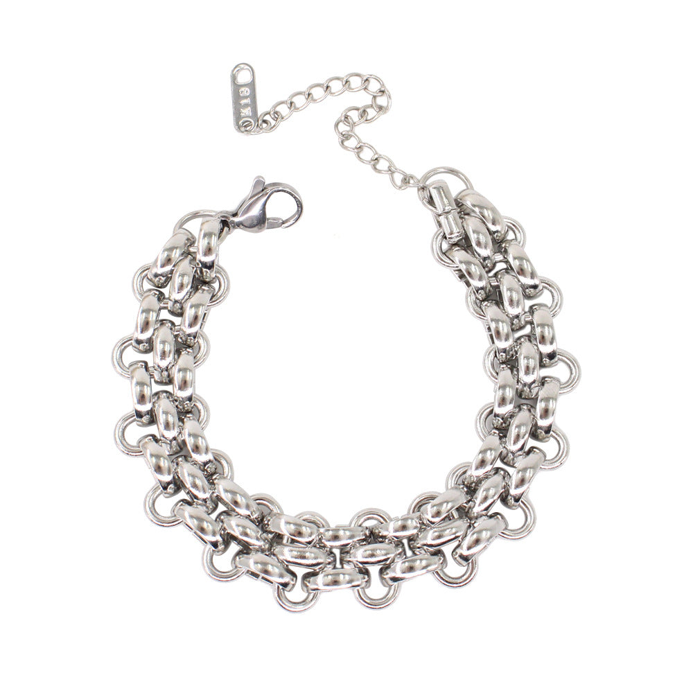 Light Luxury Titanium Steel Collar Clavicle Chain Necklaces