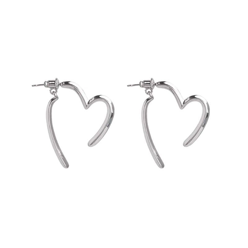 Women's Love Heart Niche Design Premium Earrings