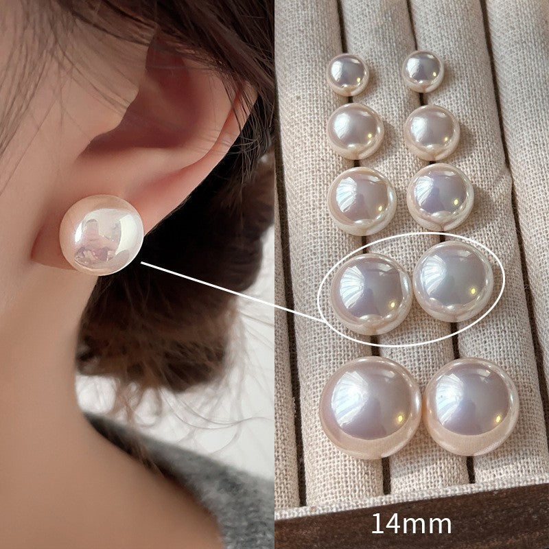 Women's Style High-grade Pearl For Sterling Sier Earrings