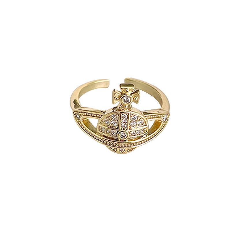 Open Style Personalized Planet Female Design Rings