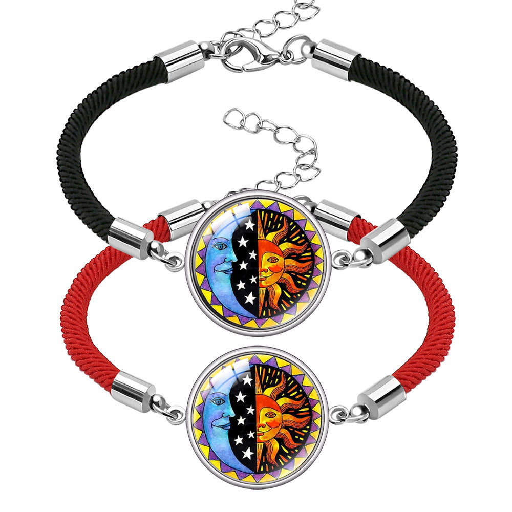 Women's & Men's Woven Hand Strap Valentine's Day Couple Bracelets