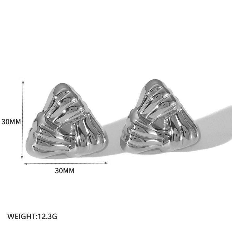 Women's Stainless Steel Niche High-grade Heart Line Rings