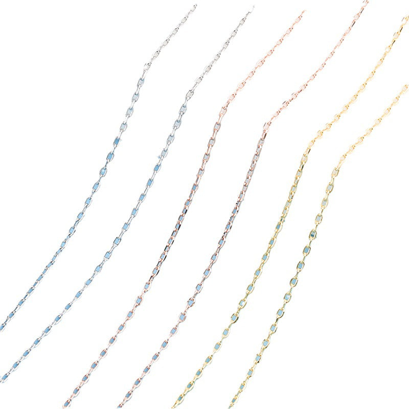 Women's Fashion Simple Decoration Adjustable Combination Stainless Necklaces