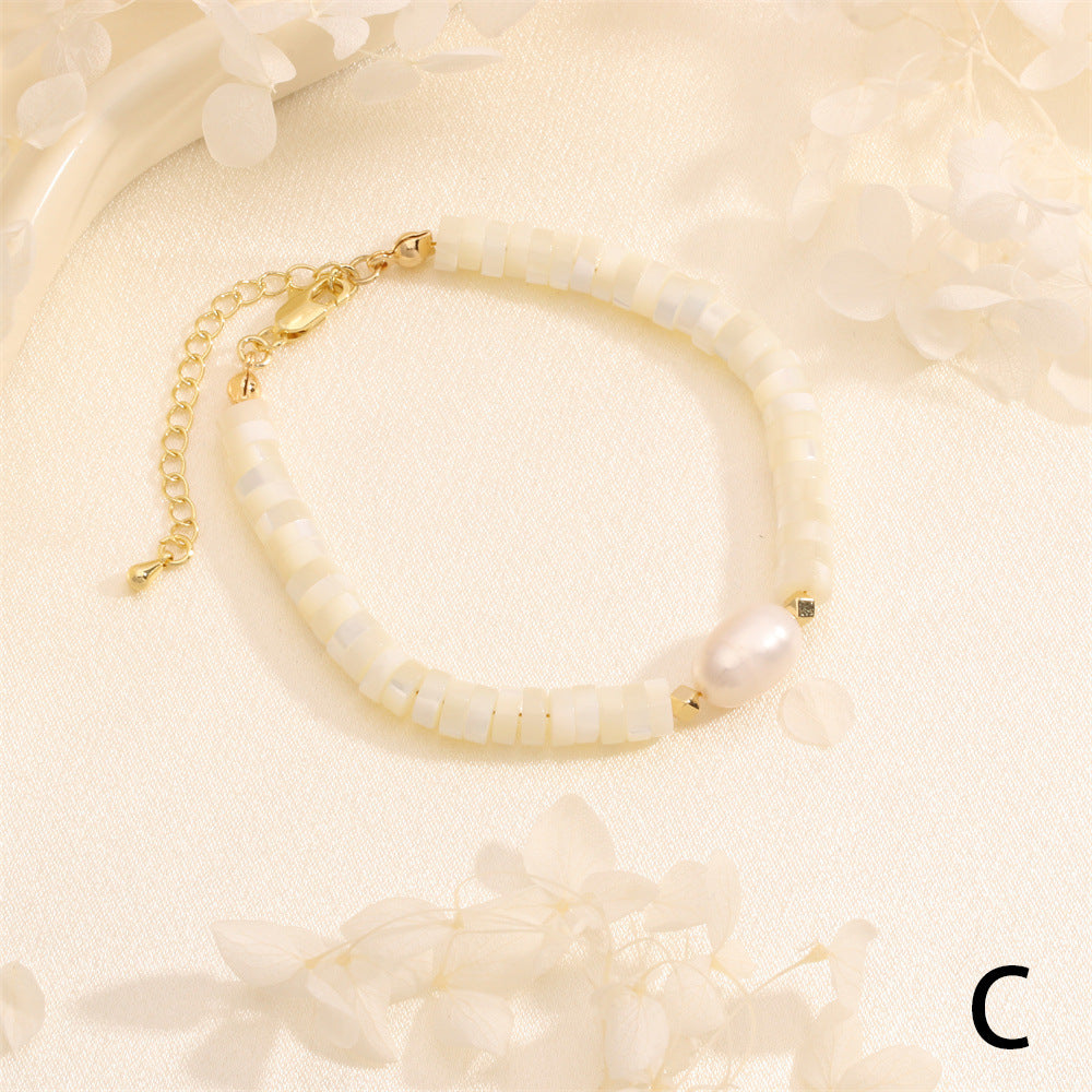 Women's Accessories Beach Bohemian Color Shell Patch Bracelets