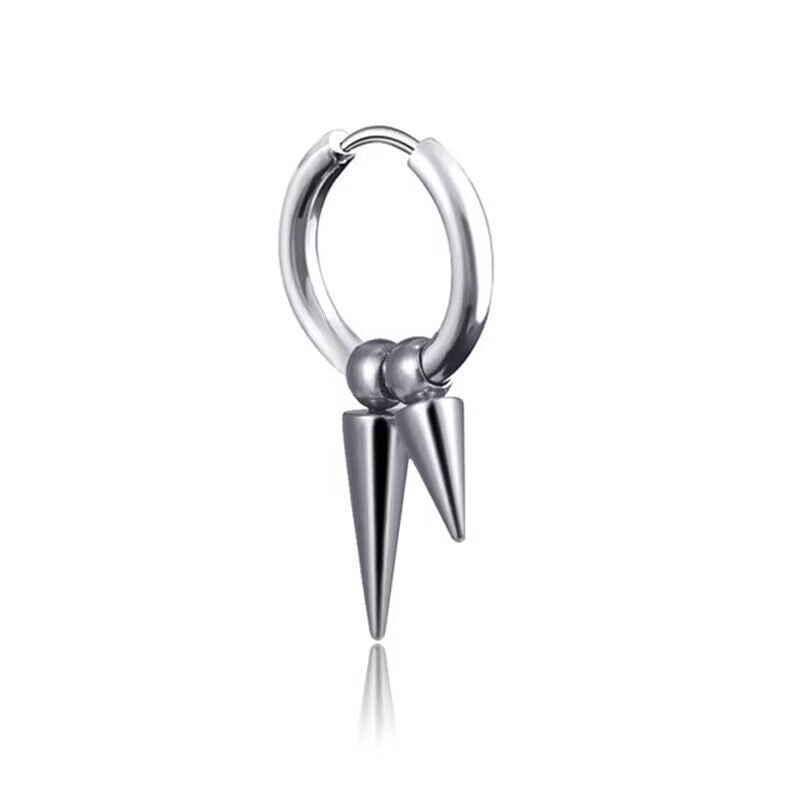 Spring Ear Clip Male Tassel Female Earrings