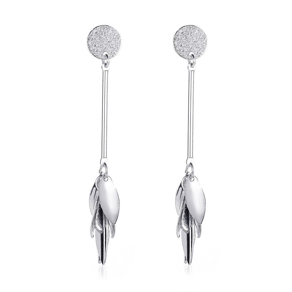 Long Fringe Female Fashion Personality Chain Earrings
