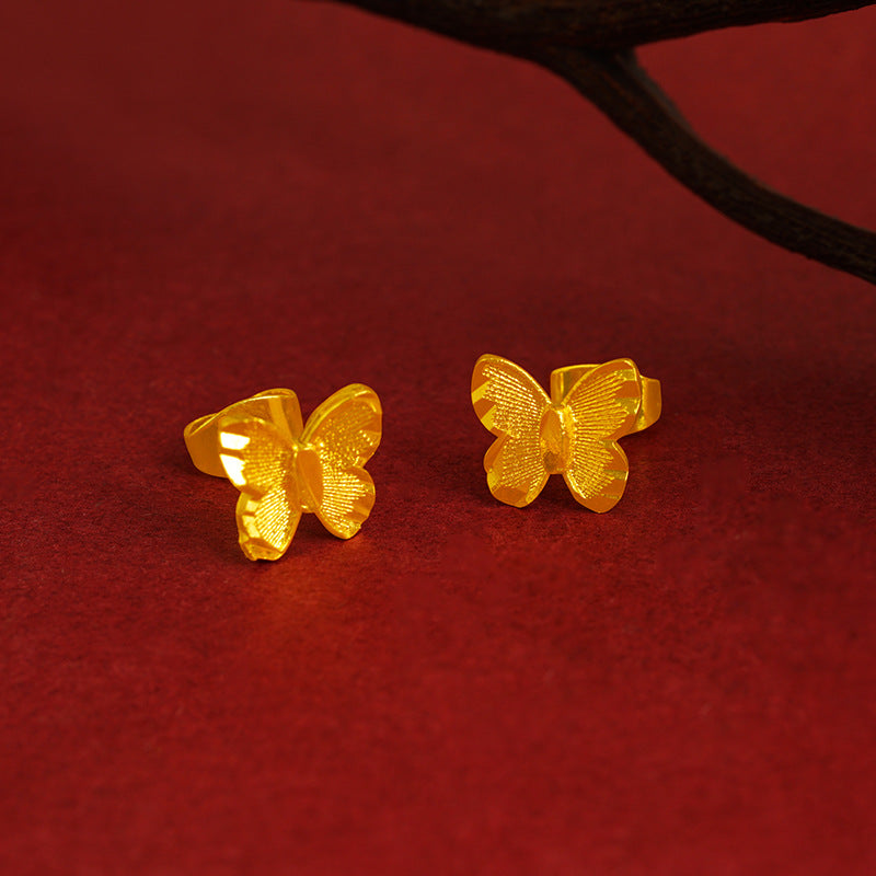 Women's Alloy Butterfly Fashion Simple Popular Ornament Earrings