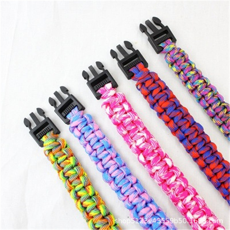 Forces Mixed Color Handmade Braided Rope Bracelets