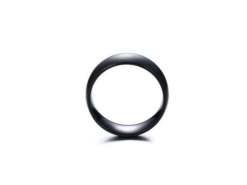 Men's Classic Titanium Ornament Fashion Black Bracelets
