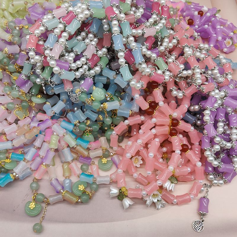 Fairy Fashion Small Chrysanthemum Flower Gravel Bracelets