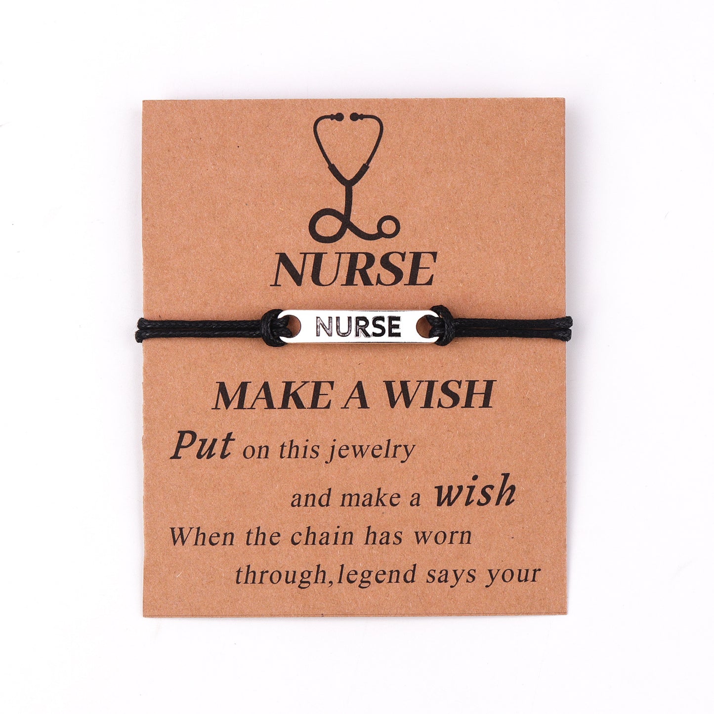 Nurse Festival Commemorative Ecg Colored Rope Bracelets