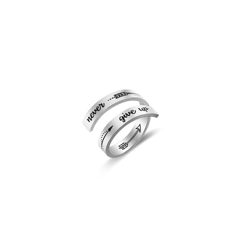 Popular Jewelry Personalized Stainless Steel Titanium Rings
