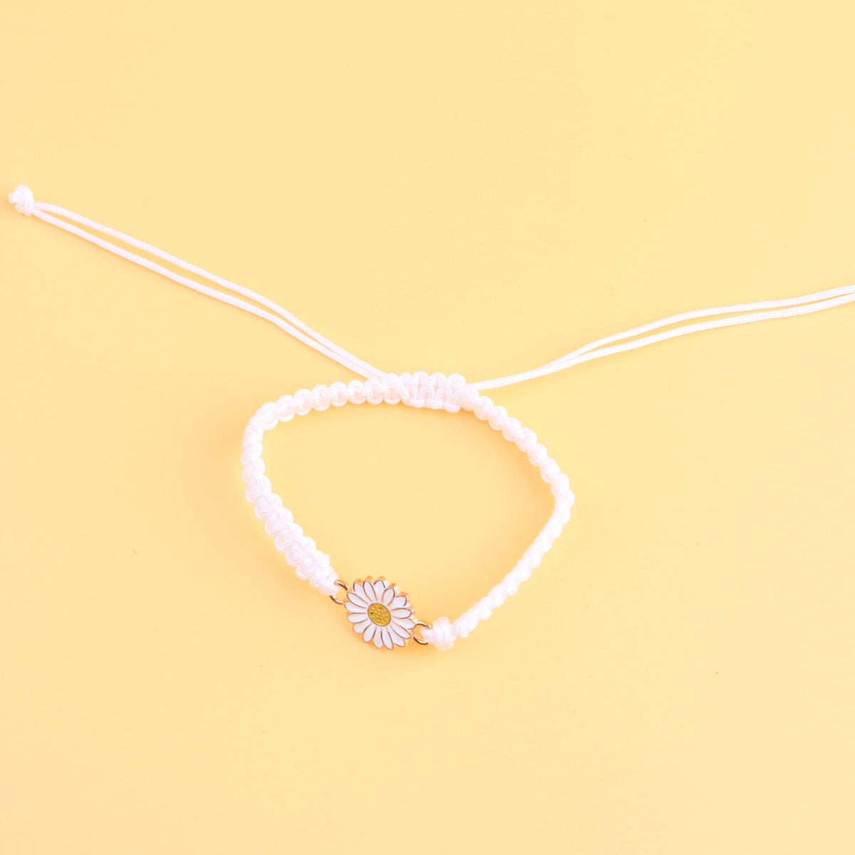 Exquisite Fashion Colorful Sunflower Woven Friendship Bracelets