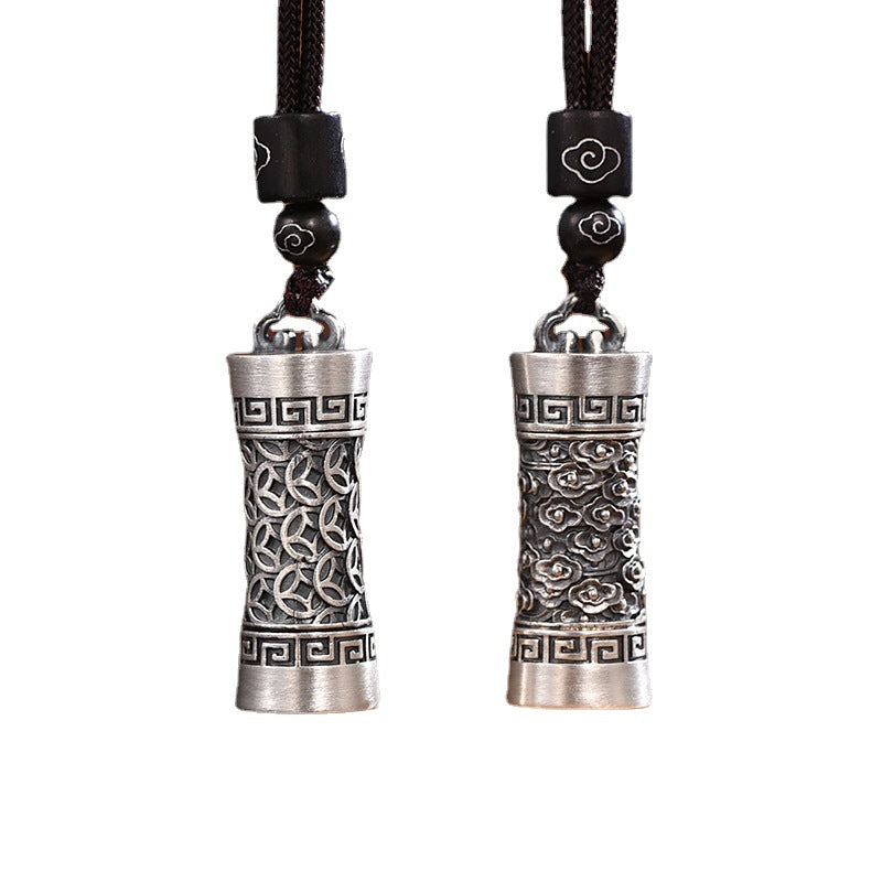 Men's Thai Sier Money Mantra Sterling Boys Pendants