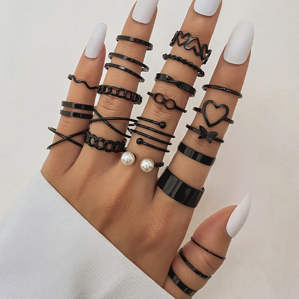 Electrophoresis Black Butterfly Mixed Batch Pearl Female Niche Bracelets