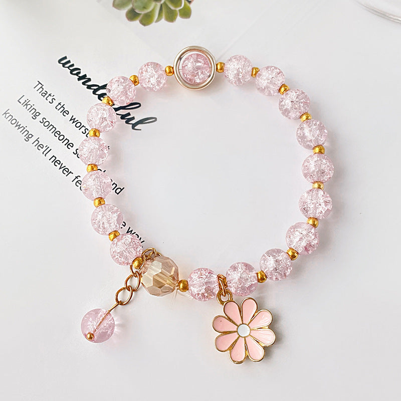 Flower Design High-grade Summer Cold Style Bracelets