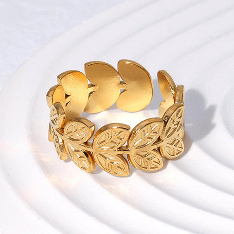 Titanium Steel Open-end Female Adjustable Index Rings