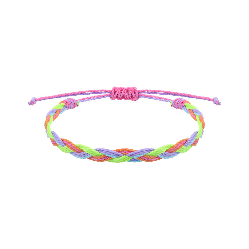 Wax Line Woven Beach Surfing Carrying Bracelets