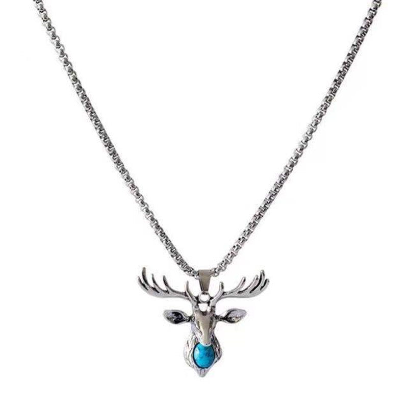 Women's & Men's Dog Tag Titanium Steel Trendy Cool Necklaces
