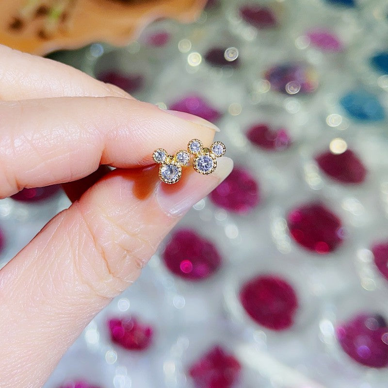 Little Mouse Small Ear Simple Fashion Earrings