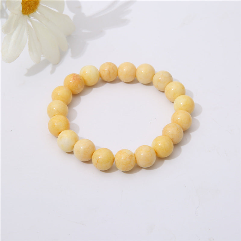 Jade Broken Glass Beaded Rosary Accessories Bracelets