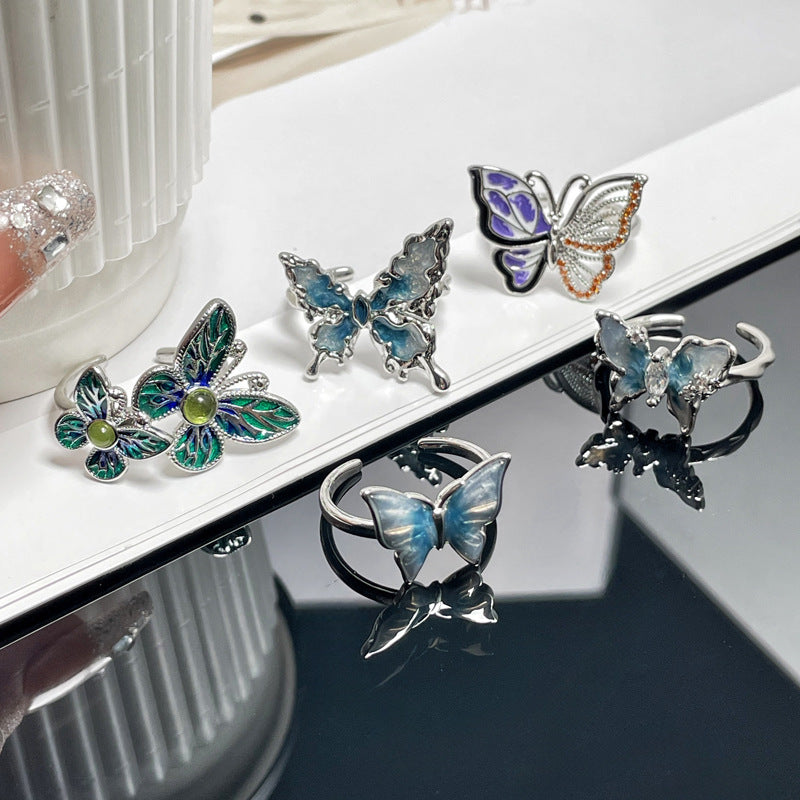 Female Adjustable Elegant Exquisite Design Artistic Rings