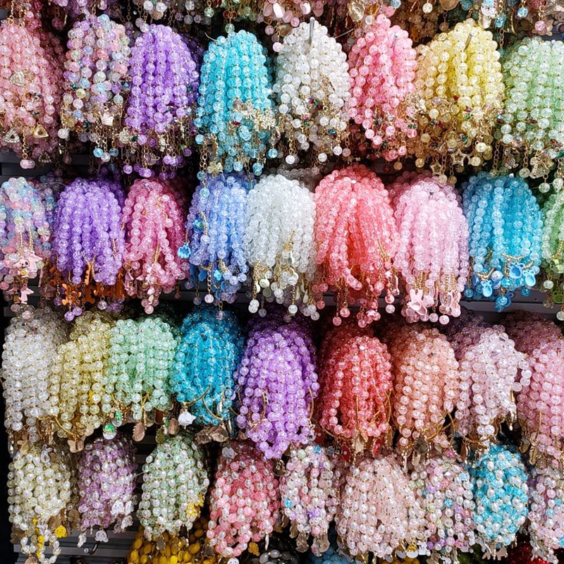 Fairy Fashion Small Chrysanthemum Flower Gravel Bracelets