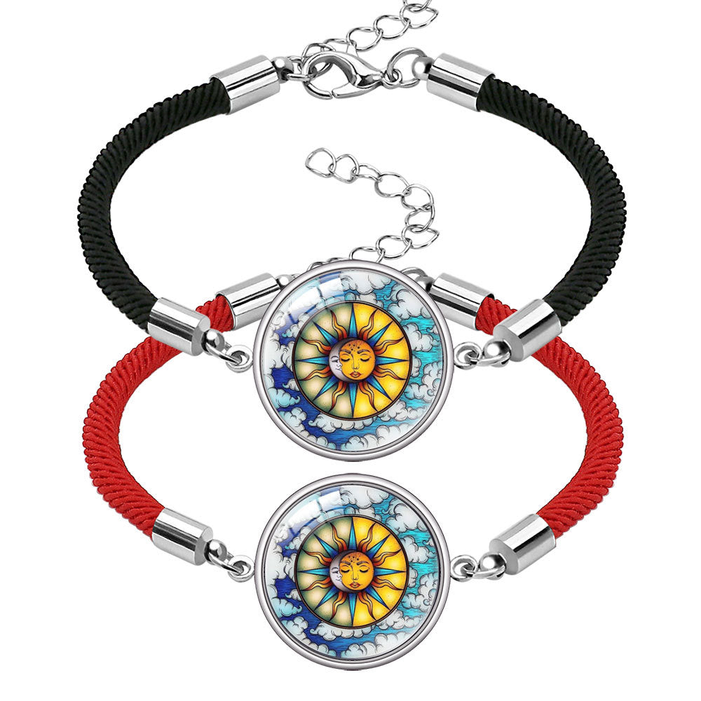 Women's & Men's Woven Hand Strap Valentine's Day Couple Bracelets