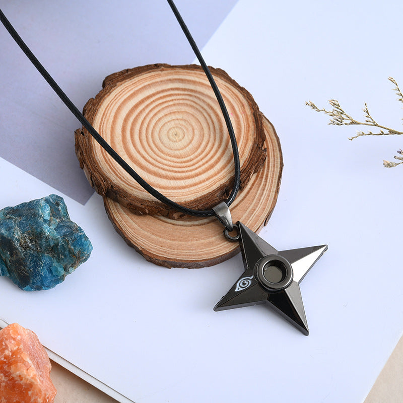 Alloy Accessories Anime Peripheral Ornament Wood Necklaces