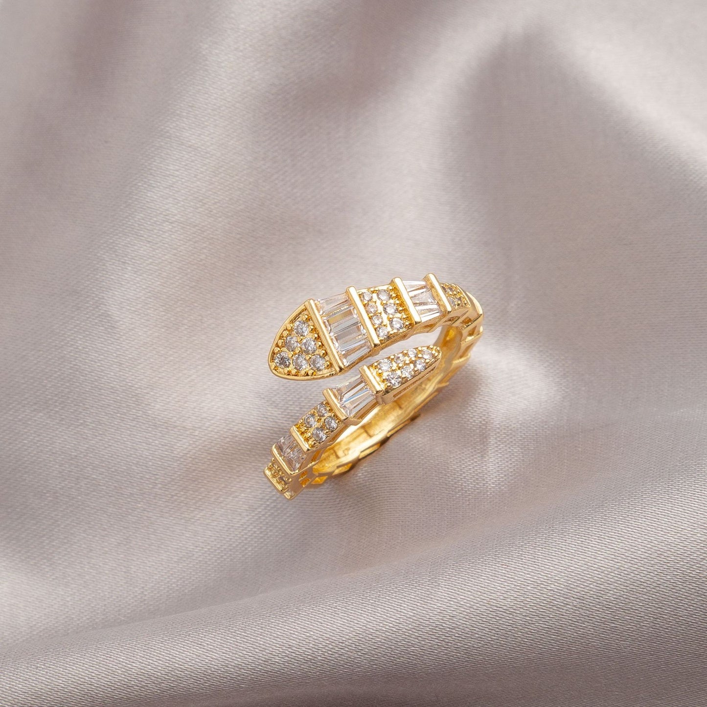 Snake Female Design High Sense Personalized Index Rings