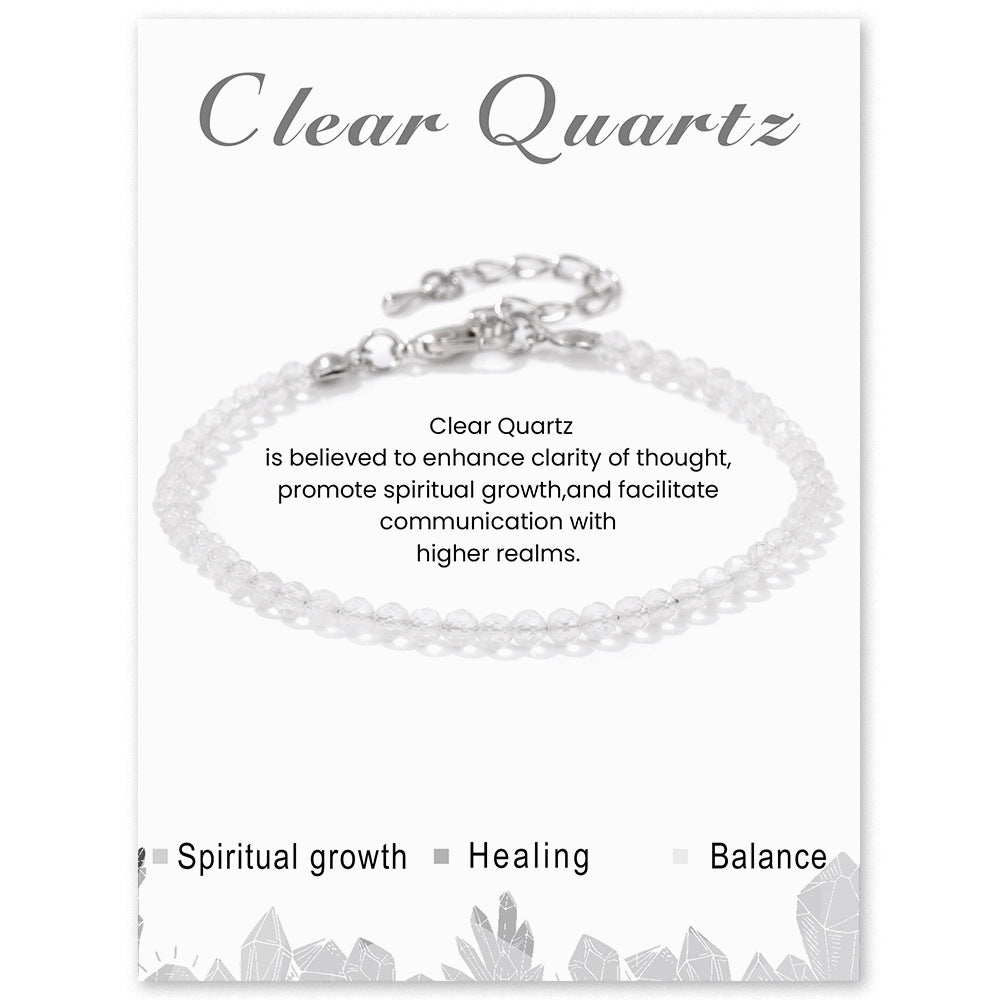 Artificial Crystal Beading Retro Minority Design Bracelets