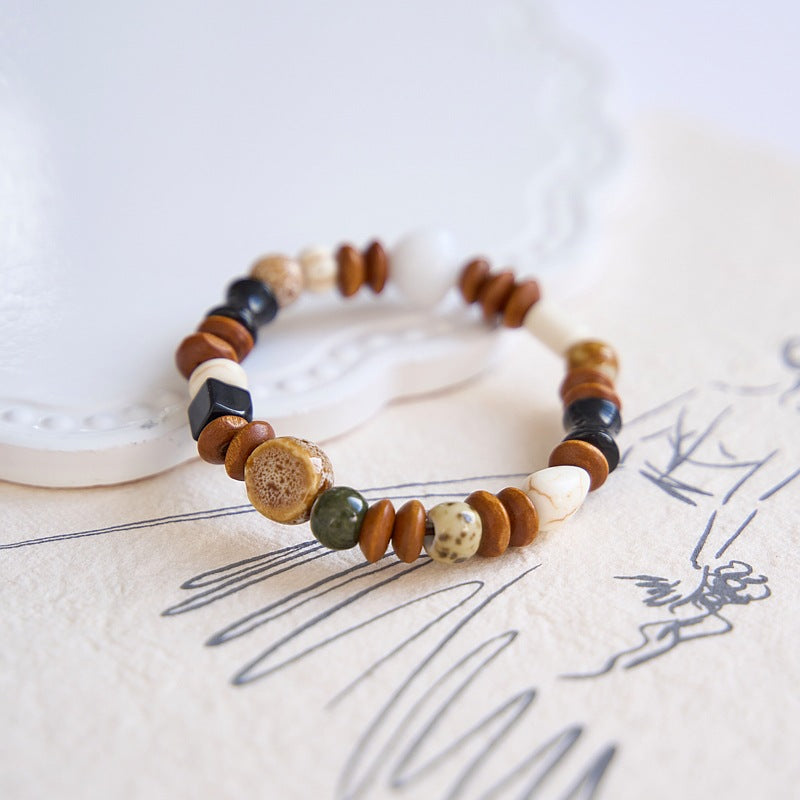 Ceramic Elephant Macaron Color Series Female Bracelets