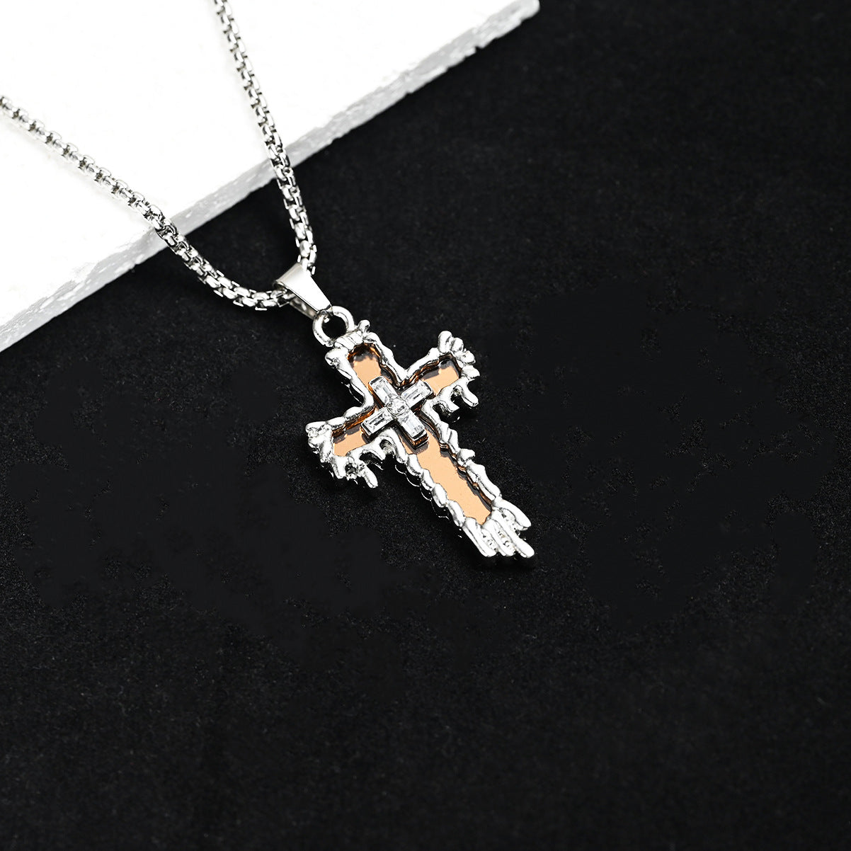 Men's Female Hip Hop Trendy All Match Personality Necklaces