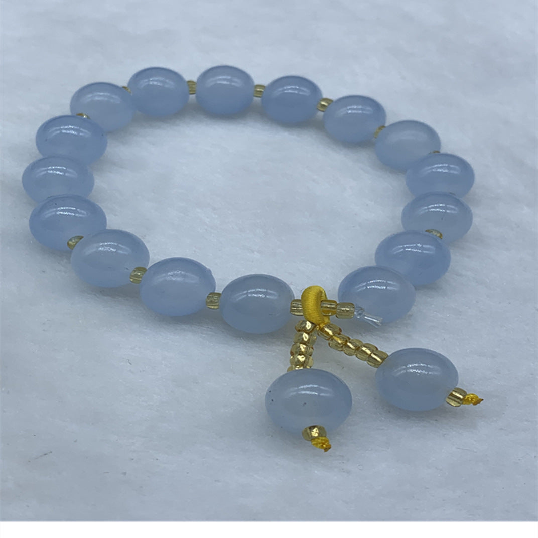 Korean Style Beaded Couple Colorful Transparent Bracelets